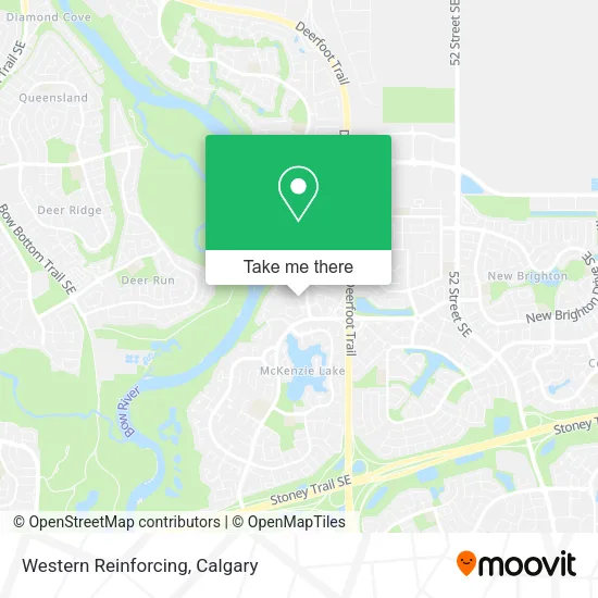 Western Reinforcing map