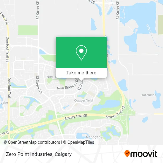 Zero Point Industries map