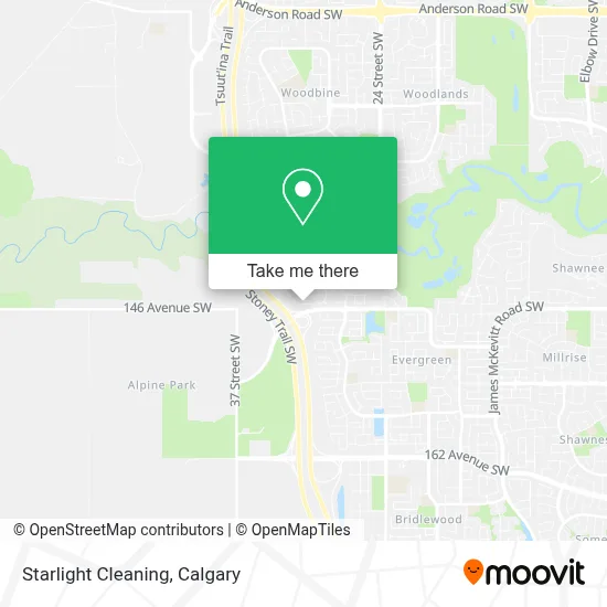 Starlight Cleaning map