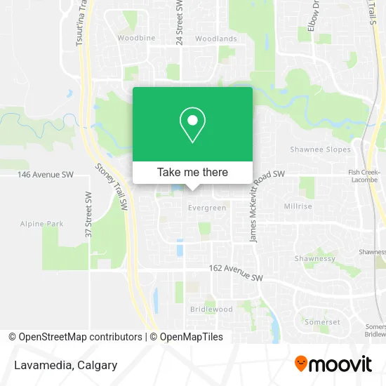 Lavamedia map
