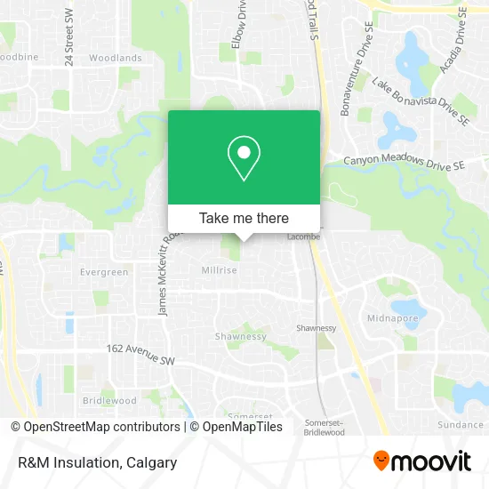 R&M Insulation map