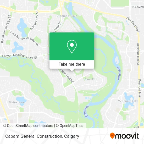 Cabam General Construction map