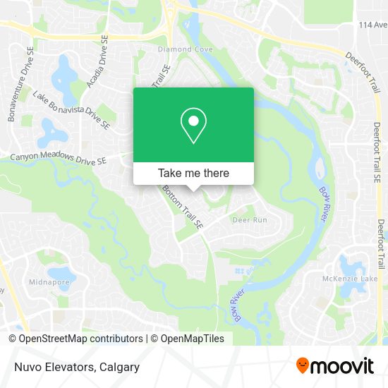 Nuvo Elevators map