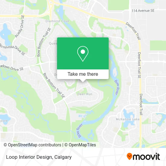 Loop Interior Design map