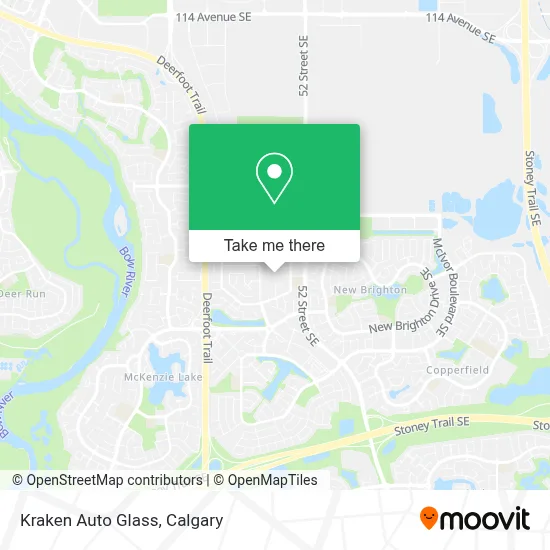 Kraken Auto Glass map