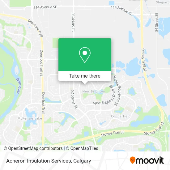 Acheron Insulation Services map