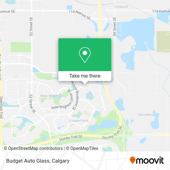 Budget Auto Glass map
