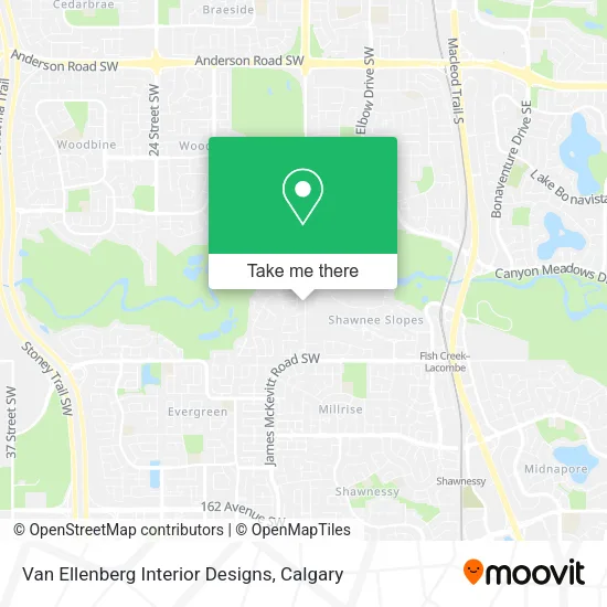 Van Ellenberg Interior Designs map