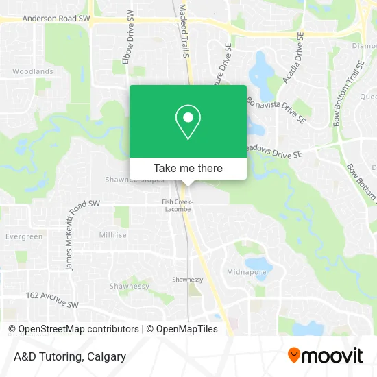 A&D Tutoring map