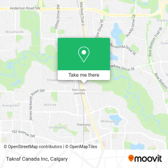Takraf Canada Inc map