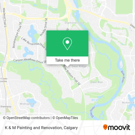 K & M Painting and Renovation map