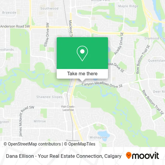 Dana Ellison - Your Real Estate Connection map