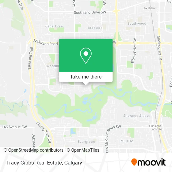 Tracy Gibbs Real Estate map