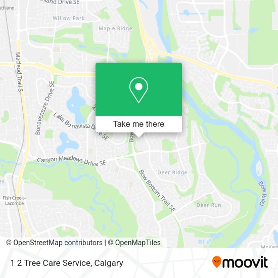 1 2 Tree Care Service map