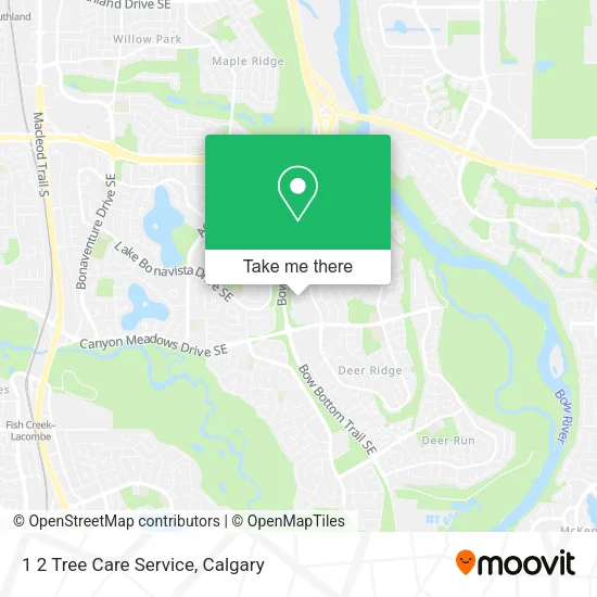 1 2 Tree Care Service map
