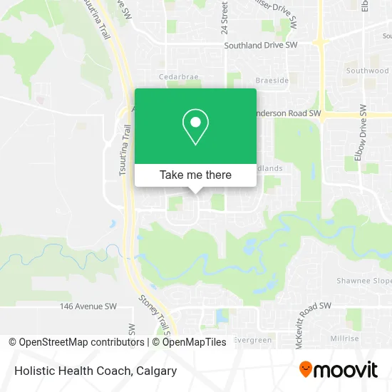 Holistic Health Coach map