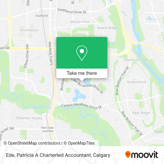 Ede, Patricia A Charterted Accountant map