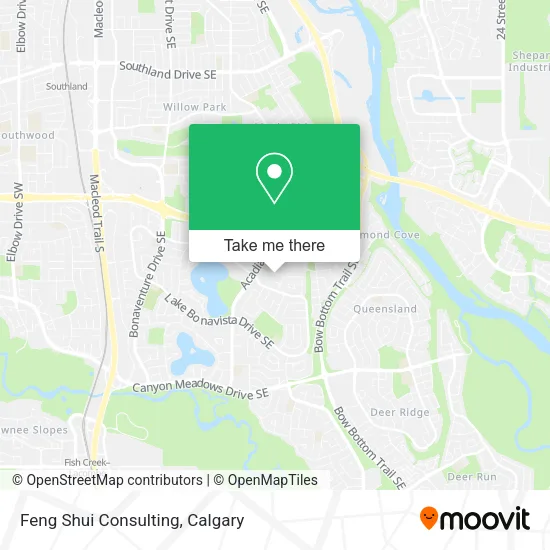Feng Shui Consulting map