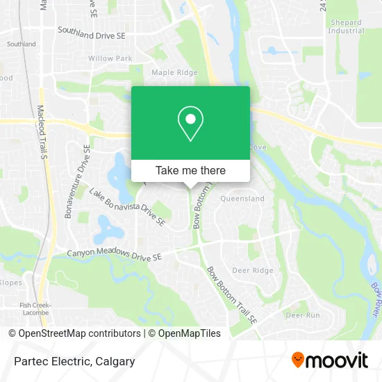Partec Electric map