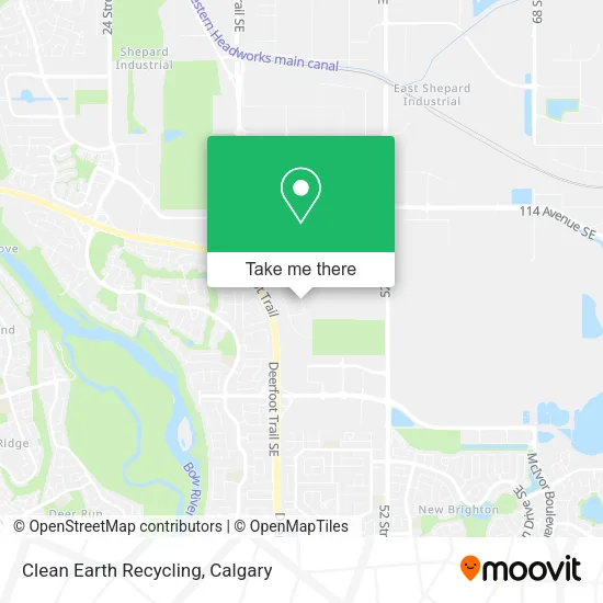 Clean Earth Recycling map