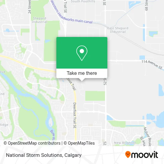 National Storm Solutions map