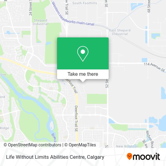 Life Without Limits Abilities Centre map