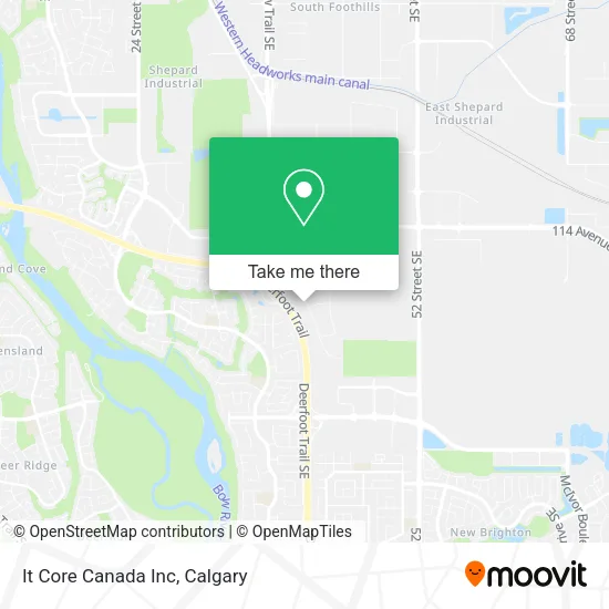 It Core Canada Inc map