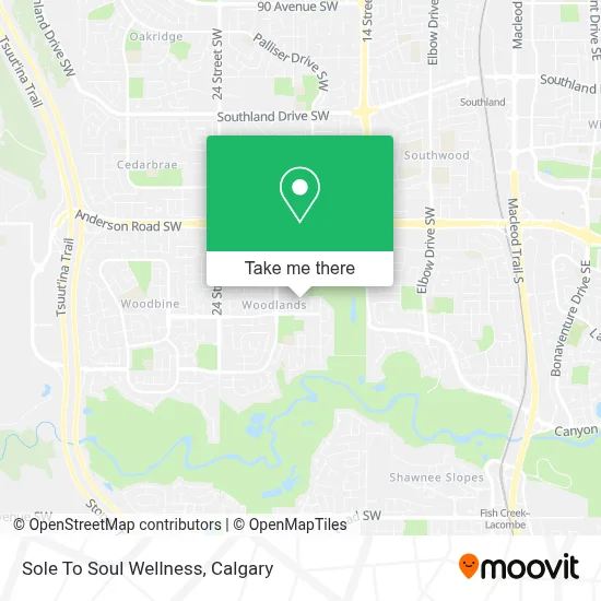 Sole To Soul Wellness map