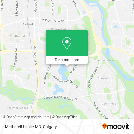 Metherell Leslie MD map