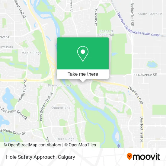 Hole Safety Approach map