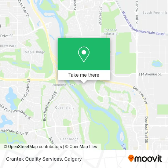 Crantek Quality Services map