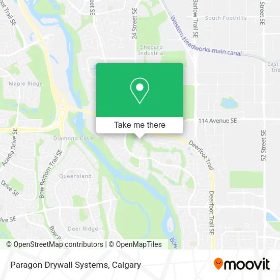 Paragon Drywall Systems map