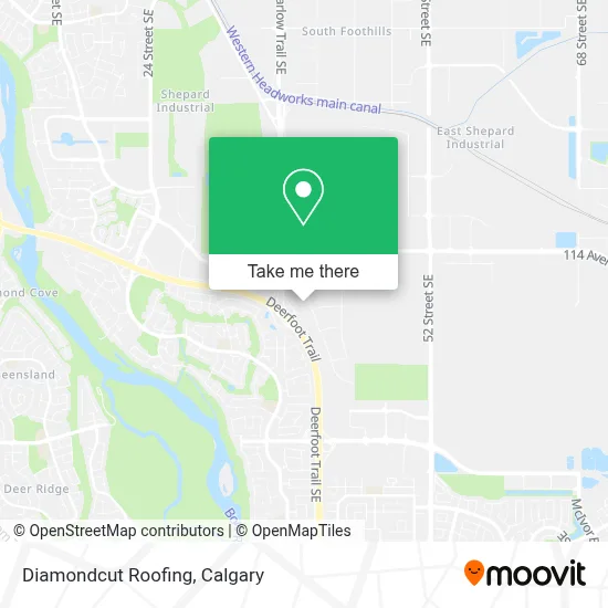 Diamondcut Roofing map