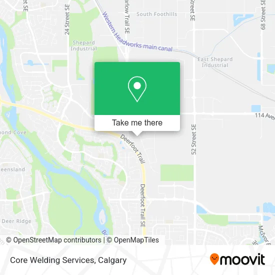 Core Welding Services map