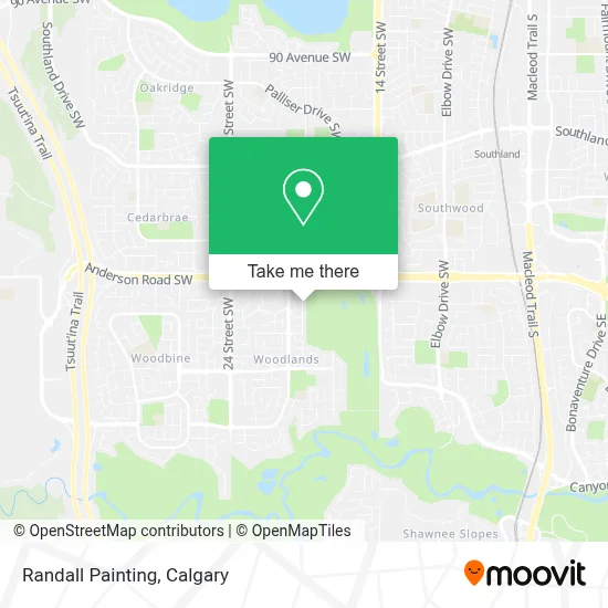 Randall Painting map