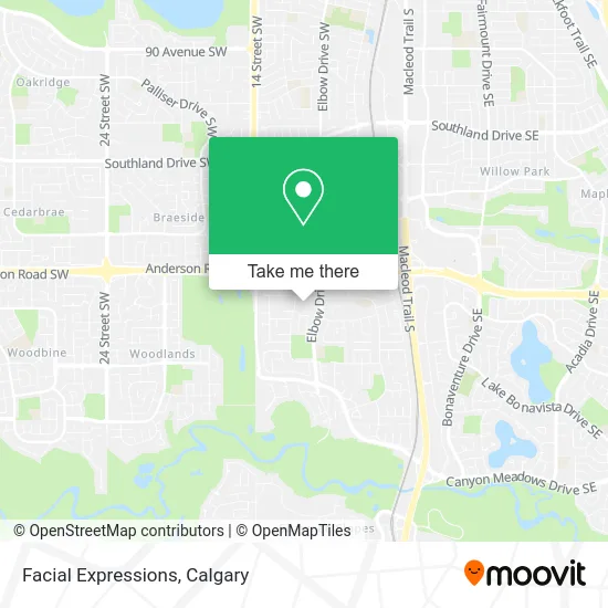 Facial Expressions map