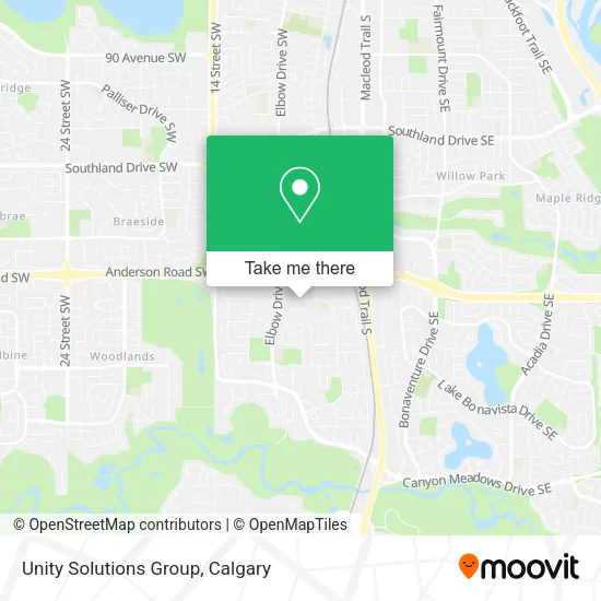 Unity Solutions Group map