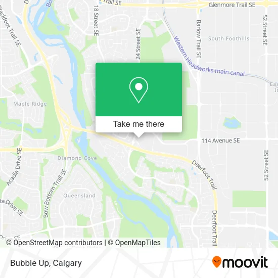 Bubble Up map