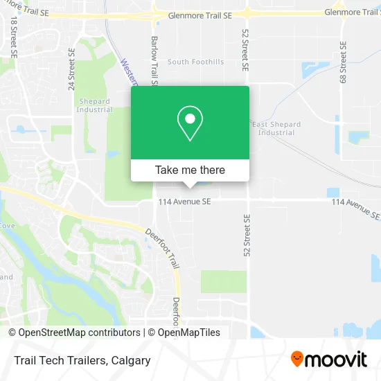 Trail Tech Trailers map