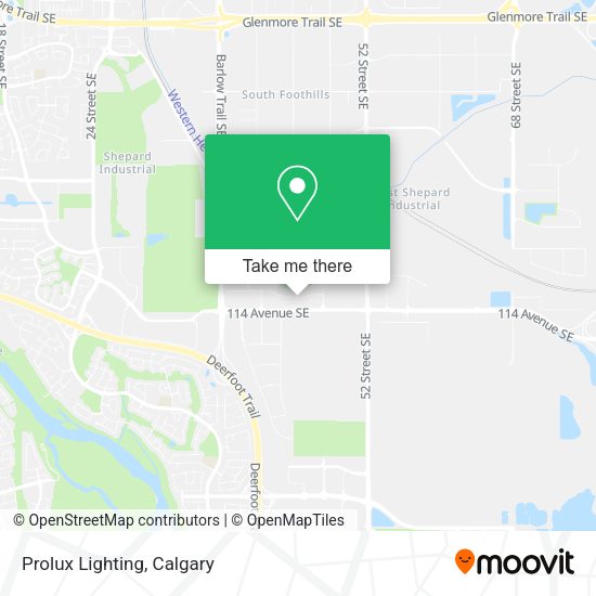 Prolux Lighting map