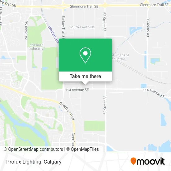 Prolux Lighting map