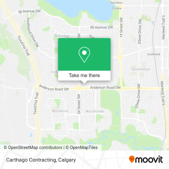 Carthago Contracting map