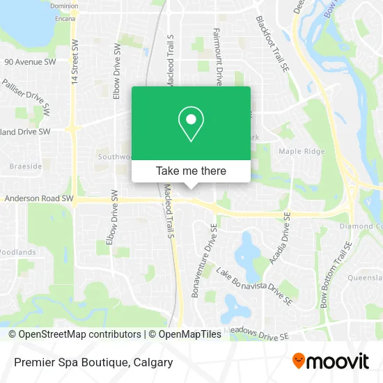 Premier Spa Boutique map