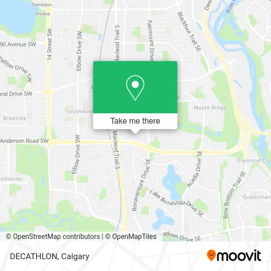 DECATHLON map