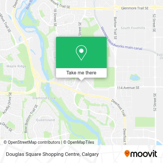 Douglas Square Shopping Centre map