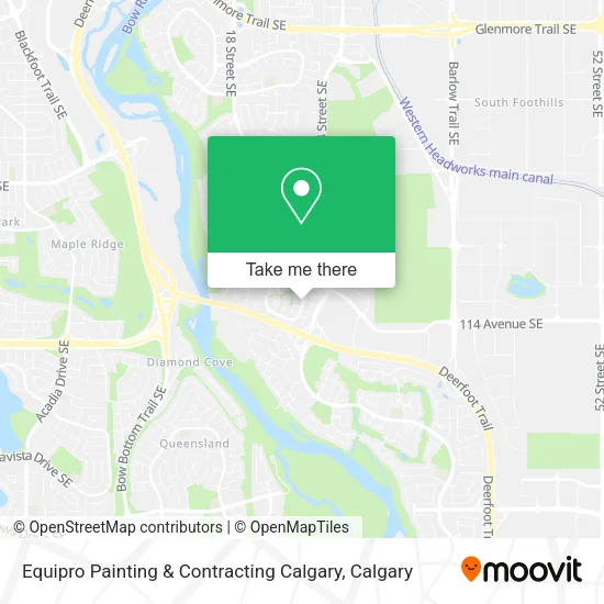 Equipro Painting & Contracting Calgary map