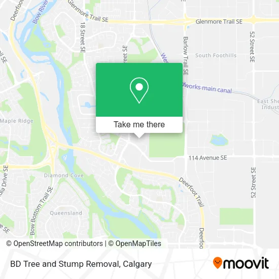 BD Tree and Stump Removal map