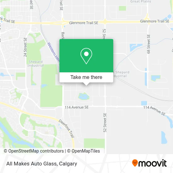 All Makes Auto Glass map