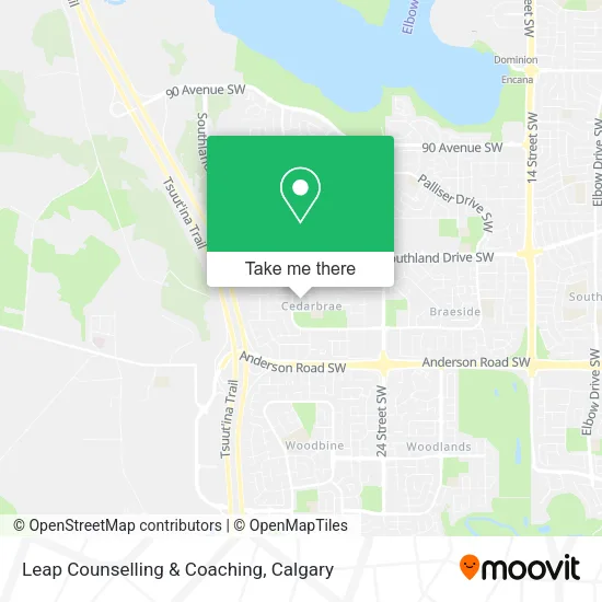 Leap Counselling & Coaching map
