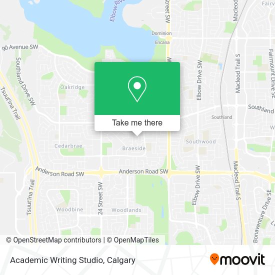 Academic Writing Studio map